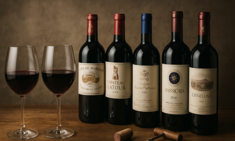 Vini pregiati: l’eccellenza che si versa in un calice